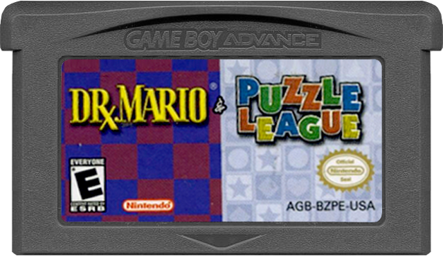 Dr Mario/Puzzle League - GAMEBOY ADVANCE