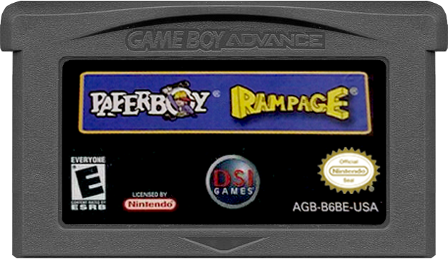 Paperboy/Rampage - GAMEBOY ADVANCE