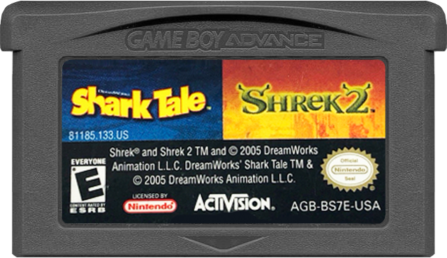 Sharks Tale/Shrek 2 - GAMEBOY ADVANCE