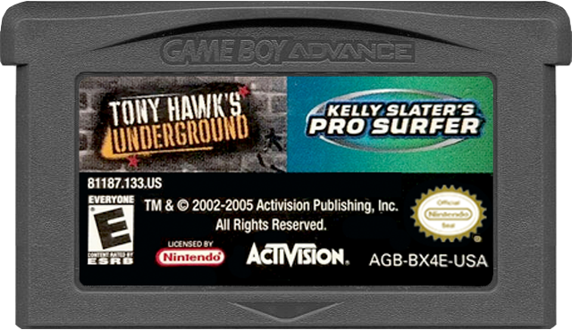 Tony Hawks Underground Kelly Slaters Pro - GAMEBOY ADVANCE