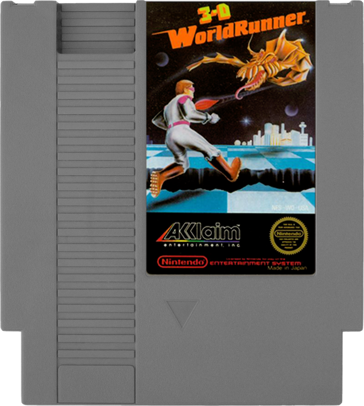 3D Worldrunner - NINTENDO 8 BIT