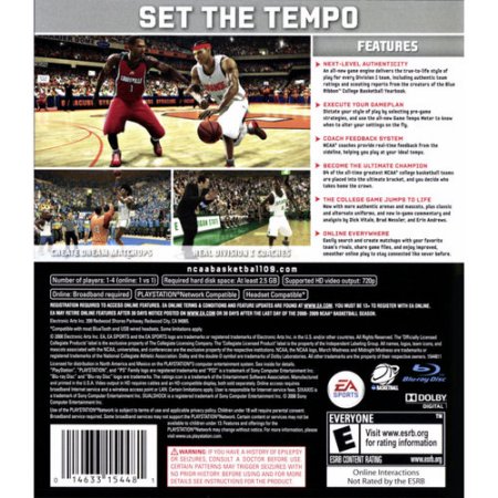 NCAA Basketball 09 - PS3