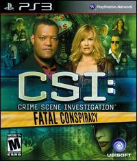 CSI Fatal Conspiracy - PS3