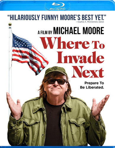 WHERE TO INVADE NEXT (BLU-RAY) - BLU-RAY