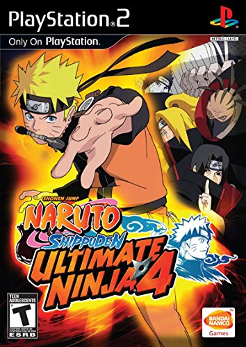 Naruto Shippuden Ultimate Ninja 4 - PLAYSTATION 2