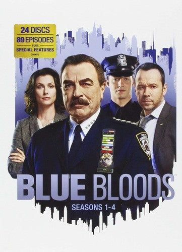 SEASONS 1 - 4 (24 DVD) - BLUE BLOODS