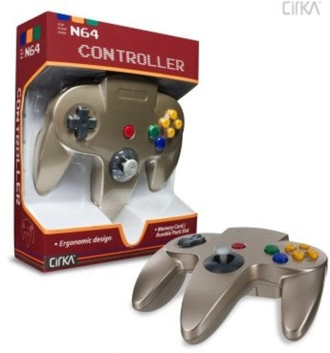 CONTROLLER: N64: ASSORTED COLORS - NINTENDO 64: CONTROLLER