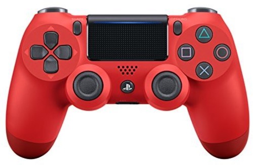 CONTROLLER: WIRELESS (RED) - PS4: CONTROLLER
