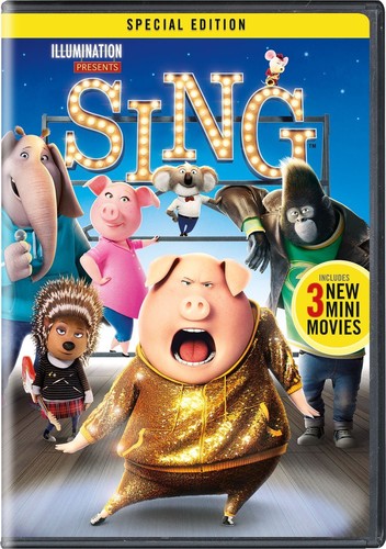 SING (2017: ANIMATED) - DVD