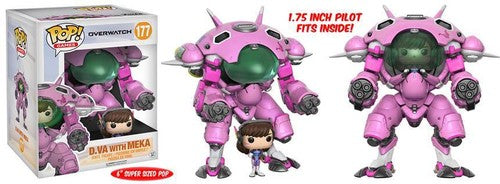 D.VA WITH MEKA (177) - POP! GAMES (OVERWATCH)
