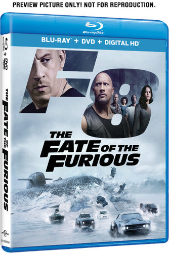 FATE OF THE FURIOUS (BLU-RAY) - BLU-RAY