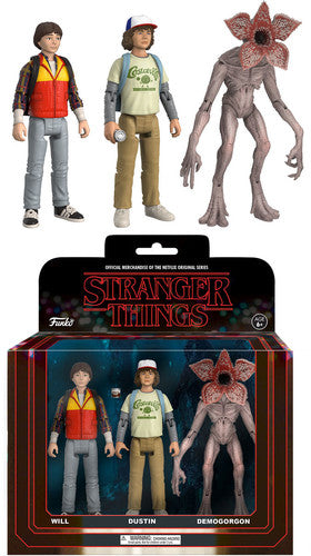 WILL  DUSTIN  DEMOGORGON (3 PACK) - ACTION FIGURE (STRANGER...)