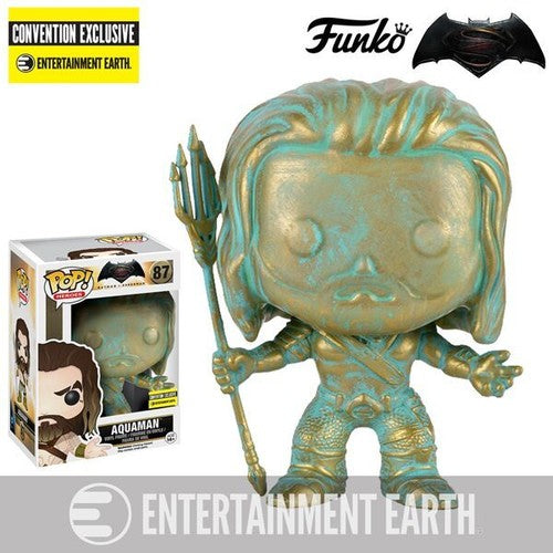 PATINA AQUAMAN (87)(ENT. EARTH EXCL...) - POP! HEROES (BATMAN V SUPER..)