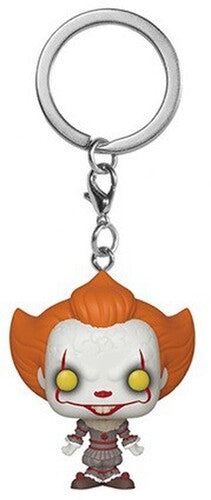 KEYCHAIN: PENNYWISE (OPEN ARMS) - FUNKO: POCKET POP! (IT 2)