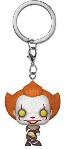 KEYCHAIN: PENNYWISE (WITH HAT) - POCKET POP! (IT 2)