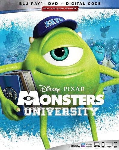 MONSTERS UNIVERSITY (BLU-RAY) - BLU-RAY
