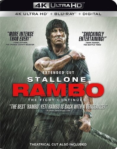 RAMBO (2008: 4K UHD/BLU-RAY) - 4K/BLU-RAY