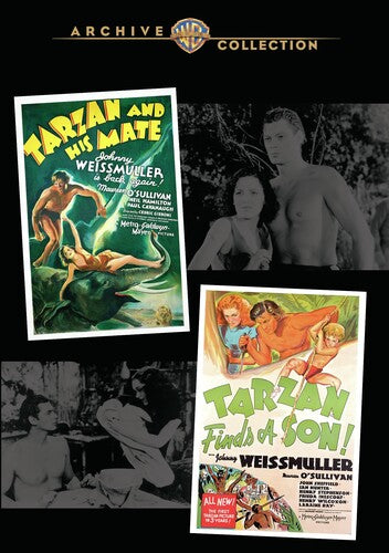 TARZAN & HIS MATE/TARZAN FINDS A SON - DVD