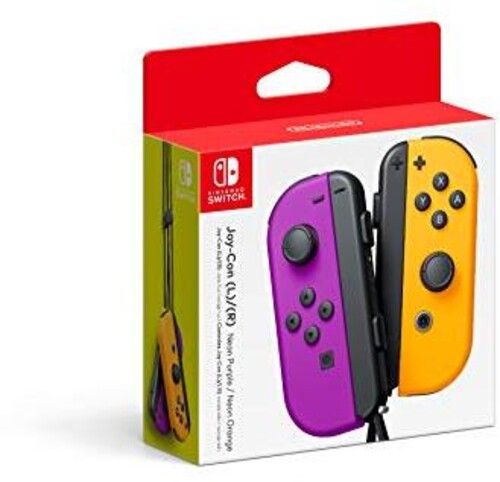 CONTROLLER: JOY CON SET (ORANGE/PURPLE) - NINTENDO SWITCH: CONTROLLER