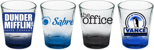 SHOT GLASS SET: 4 PACK - THE OFFICE