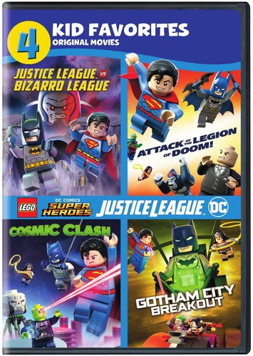 4 KID FAVORITES: JUSTICE LEAGUE (2 DVD) - DVD – The Exchange Stores