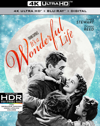 ITS A WONDERFUL LIFE (1946: 4K/BLU-RAY) - 4K/BLU-RAY