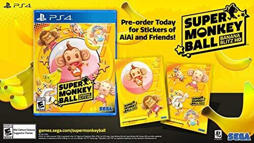 SUPER MONKEY BALL BANANA BLITZ HD - PS4