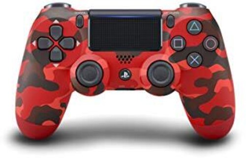 CONTROLLER: WIRELESS (RED CAMO) - PS4: CONTROLLER