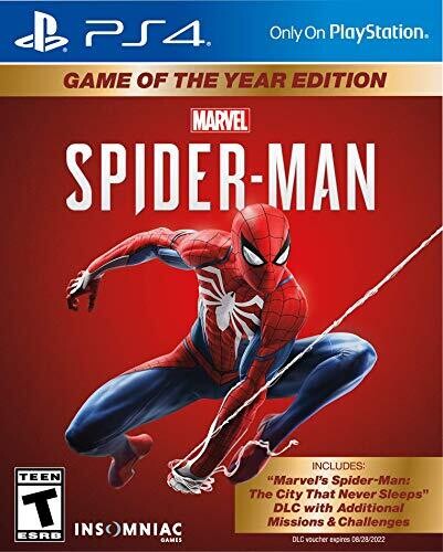 MARVEL SPIDERMAN GAME OF THE YEAR EDITIO - PS4