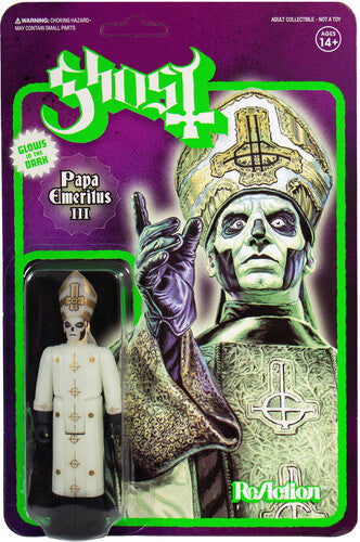PAPA EMERITUS 3 (GLOW): REACTION FIGURE - GHOST
