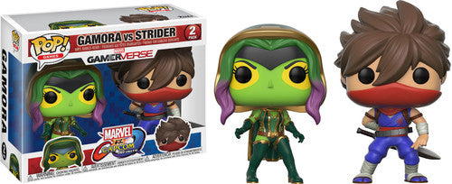 GAMORA VS. STRIDER - POP! GAMES (MARVEL VS. CAPCOM)