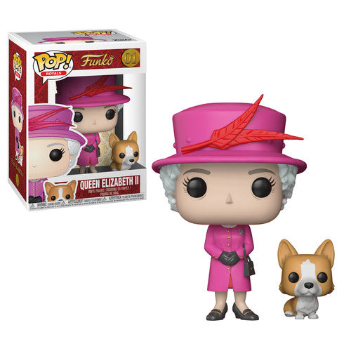 QUEEN ELIZABETH II (PINK: 01) - FUNKO: POP! ROYALS
