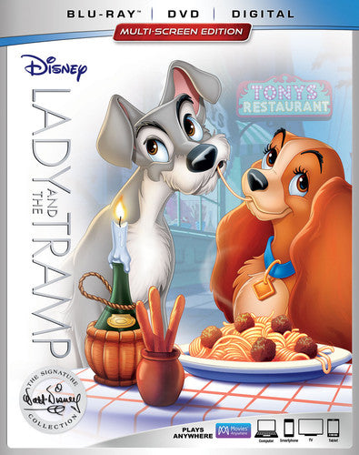 LADY AND THE TRAMP (BLU-RAY) - BLU-RAY