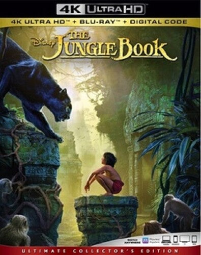 JUNGLE BOOK (2016: DISNEY: 4K/BLU-RAY) - 4K/BLU-RAY