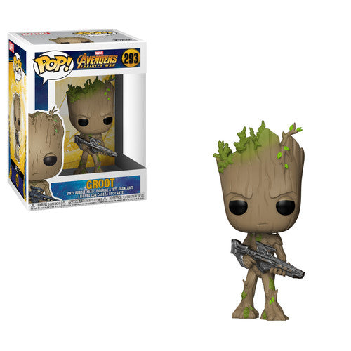 POP Marvel: Infinity War - Groot w/Blaster - FUNKO