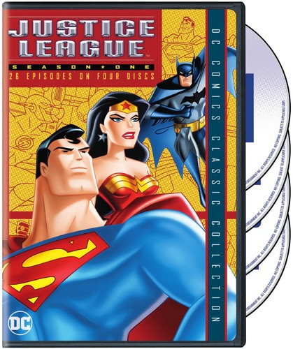 SEASON ONE (4 DVD) - JUSTICE LEAGUE (ANIMATED)