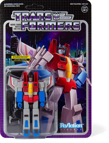 STARSCREAM: REACTION FIGURE - TRANSFORMERS