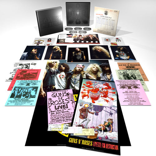 APPETITE ...: (4 CD/1 BLU-RAY AUDIO/BOOK - CD