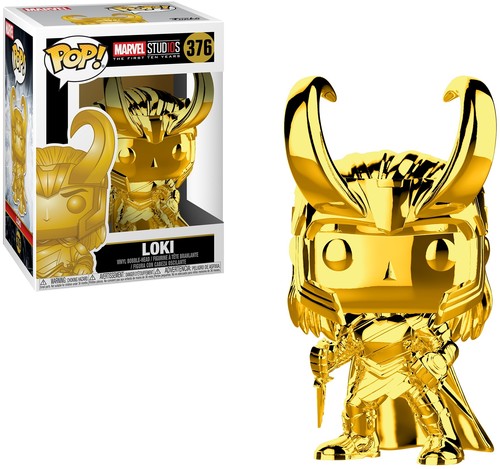 POP Marvel: MS 10 - Loki (Chrome) - FUNKO