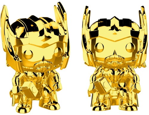 POP Marvel: MS 10 - Thor (Chrome) - FUNKO