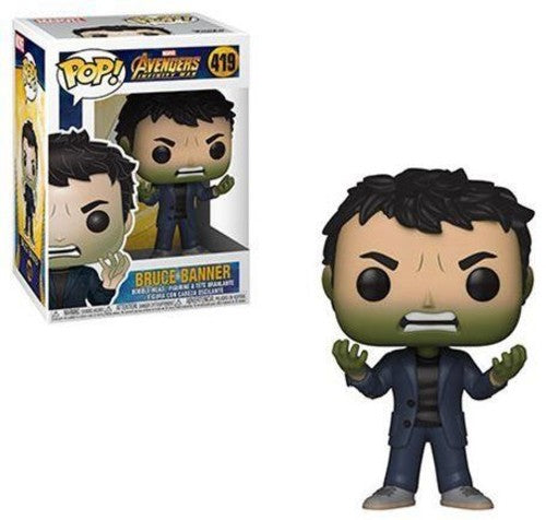 POP Marvel: Infinity War S2 - Banner w/ Hulk Head - FUNKO