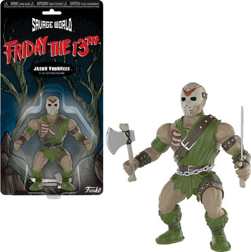 SAVAGE WORLD: JASON VOORHEES (5.5 ) - ACTION FIGURE (FRIDAY THE 13)