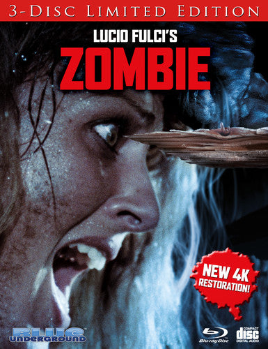 ZOMBIE (1979: 2 BLU-RAY/1 CD: 3D COVER) - BLU-RAY