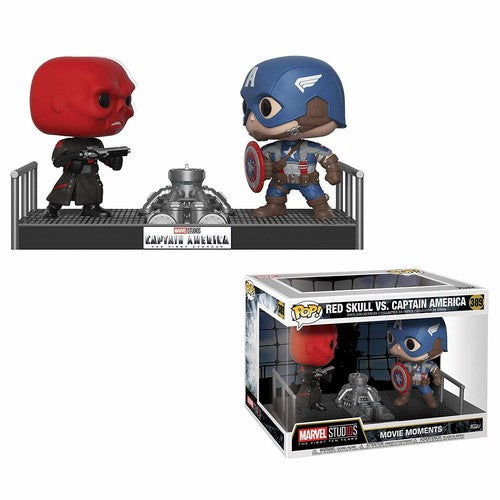 Movie Moments: Marvel- Capt. America/Red Skull - FUNKO