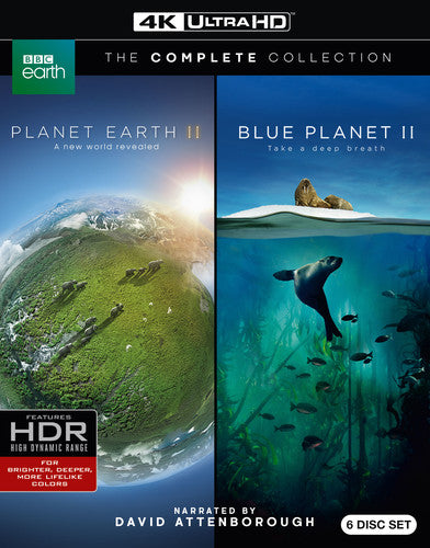 PLANET EARTH II/BLUE PLANET II (4K UHD) - BLU-RAY