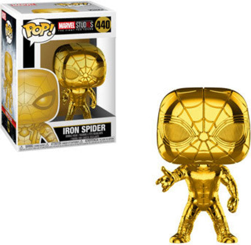 IRON SPIDER (440: GOLD CHROME: LTD) - FUNKO: POP! (MARVEL STUDIOS)