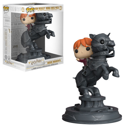 Movie Moment: HP S5 - Ron Riding Chess Piece - FUNKO