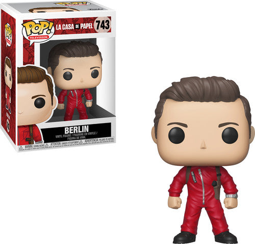 POP Television: Money Heist - Berlin w/Dali Mask C - FUNKO