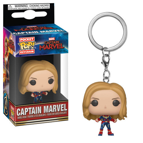 KEYCHAIN: CAPTAIN MARVEL - FUNKO: POCKET POP!