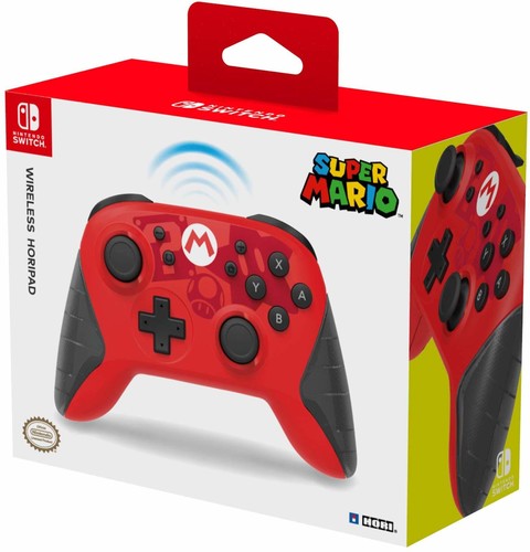 CONTROLLER: WIRELESS (MARIO) - NINTENDO SWITCH: CONTROLLER